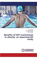 Benefits of HIIT (swimming) in obesity