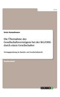 Die Übernahme des Gesellschaftsvermögens bei der KG/OHG durch einen Gesellschafter