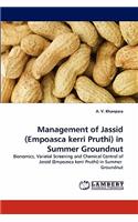 Management of Jassid (Empoasca Kerri Pruthi) in Summer Groundnut