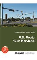 U.S. Route 13 in Maryland