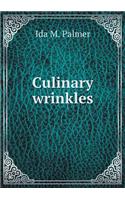 Culinary Wrinkles