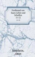 Ferdinand von Saars Leben und Schaffen