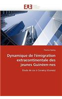 Dynamique de l''émigration Extracontinentale Des Jeunes Guinéen-NES