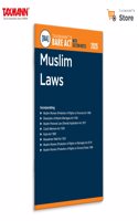 Taxmann's Muslim Laws [Bare Act with Section Notes] â€“ Comprehensively Compiles & Annotates Updated Indian Muslim Personal Law Statutesâ€”Including Triple Talaq