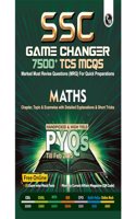 PW SSC Game Changer Maths PYQ 7500+ TCS MCQ For 2025 SSC Exams | CGL, CHSL, MTS  - Marked Must Revise Questions (MRQ) For Quick Preparations (Paperback, PW)