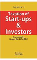 Taxation Of Start-Ups & Investors