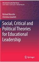 Social, Critical and Political Theories for Educational Leadership