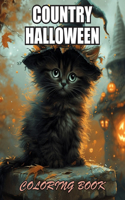 Country Halloween Coloring Book