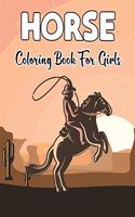 Horse Coloring Book for Girls