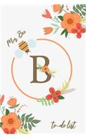 Mrs. Bee B To-Do List