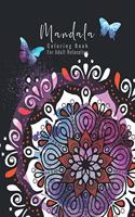 Mandala Coloring Book For Adult Relaxation