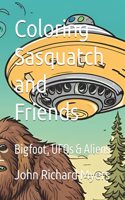Coloring Sasquatch and Friends