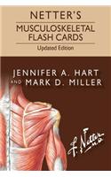 Netter's Musculoskeletal Flash Cards Updated Edition