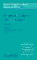 Groups St Andrews 2001 in Oxford: Volume 2