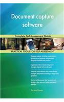 Document capture software Complete Self-Assessment Guide