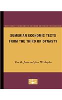 Sumerian Economic Texts from the Third Ur Dynasty