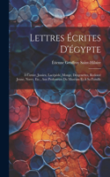 Lettres Écrites D'égypte