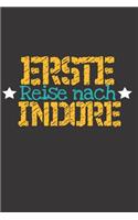 Erste Reise nach Indore: 6x9 Punkteraster Notizbuch perfektes Geschenk für den Trip nach Indore (Indien) für jeden Reisenden