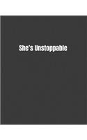 She's Unstoppable