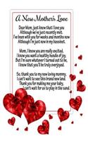 A New Mother's Love: Gift Journal Notebook for Moms, Mothers and Grandmas