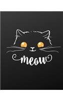 meow: Shulaner Liste des tâches, Liste de courses, To Do List Carnet, Menu Liste des Courses Mémorandum