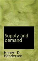 Supply and Demand