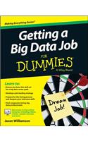 Getting a Big Data Job For Dummies