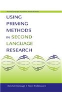 Using Priming Methods in Second Language Research