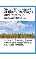 Sixty-Ninth Report of Births, Marriages and Deaths in Massachusetts.