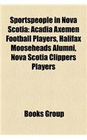 Sportspeople in Nova Scotia: (English)