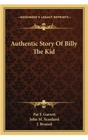 Authentic Story Of Billy The Kid
