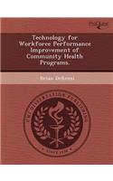Technology for Workforce Performance Improvement of Community Health Programs