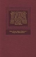 Reports of Decisions of the Supreme Court of the State of Illinois