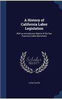 A History of California Labor Legislation