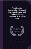 First Quarto-Centennial History of the State Normal and Training School, Potsdam, N. Y., 1869-1894