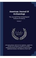 American Journal Of Archaeology