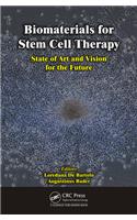 Biomaterials for Stem Cell Therapy