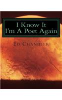 I Know It I'm A Poet Again: (English)
