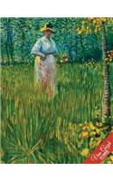Van Gogh Notebook Collection: Artist Journal/Diary, Wide Ruled, 100 Pages, 8.5 x 11, Composition Book