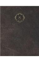 Monogram "8" Sketchbook: (34 Monogram Aged 150 Sketch)