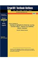 Outlines & Highlights for American Journey, Concise Edition - Volume 2 by Goldfield, Abbott, Anderson