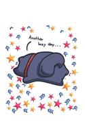 Lazy Cat Notebook: Graph Paper Journal 6x9 - 120 Pages