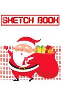 Sketch Book For Drawing Unique Christmas Gift: Funny Artist Sketch Book Art Sketchbook Gift - Abstract - Sketching # Space Size 8.5 X 11" 110 Page Good Prints Special Gift.