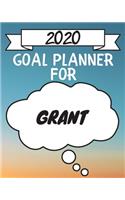 2020 Goal Planner For Grant