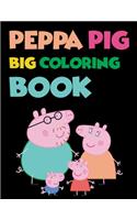 Peppa Pig Big Coloring Book: Peppa Pig Big Coloring Book 25 Pages - 8.5" x 11"