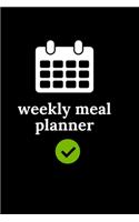 Weekly meal planner