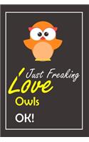 I Just Freaking Love Owls, OK !