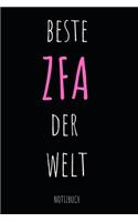 Beste ZFA der Welt Notizbuch