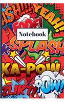 Notebook: Gifts for boys: Notebook Comic Journal To Write In, Lined Notebook (6"x 9")