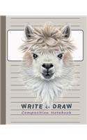 Primary Composition Notebook Kindergarten